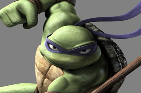 Foto do personagem Donatello do desenho Tartarugas Ninjas