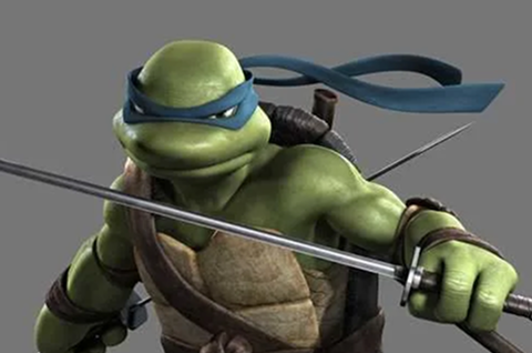Foto do personagem Leonardo do desenho Tartarugas Ninjas