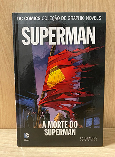 Capa do livro A Morte do Super Homem